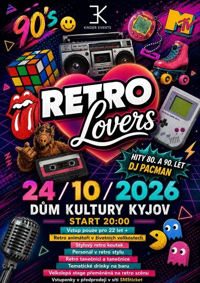 Plakát události RETRO LOVERS