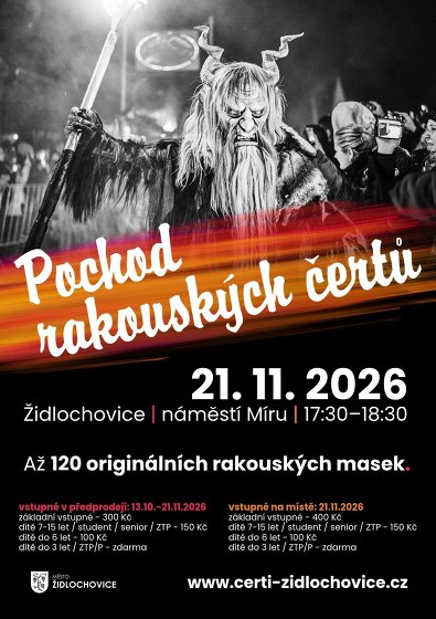 Plakát události Pochod rakouských čertů