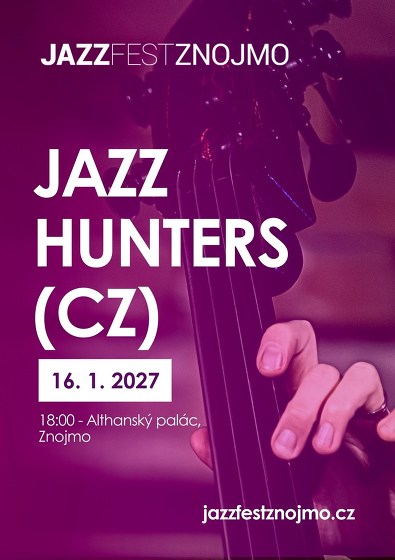 Plakát události Jazzový víkend v klubech: Jazz Hunters (CZ)