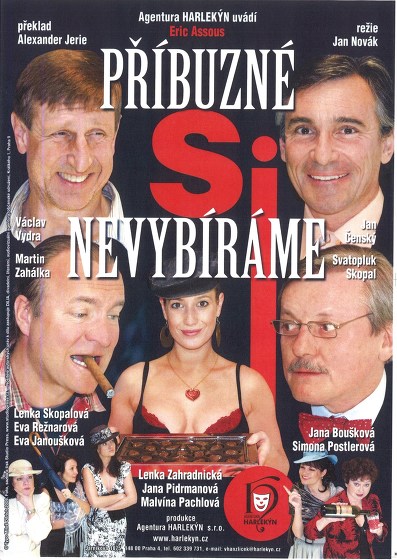 Plakát události Eric Assous: Příbuzné si nevybíráme