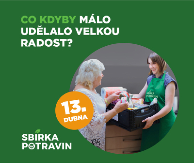 Plakát události Sbírka potravin
