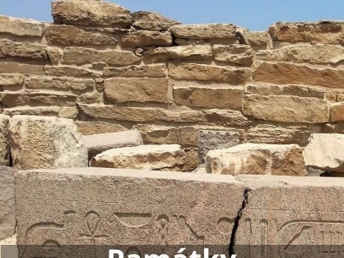 Plakát události Památky Dolního Egypta / Pavel Felgr a Sonja Hanousková