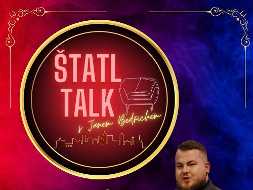 Plakát události Štatltalk s Janem Bedřichem