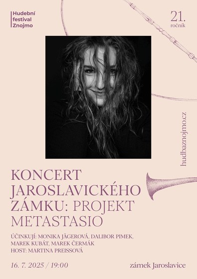Plakát události Koncert jaroslavického zámku: PROJEKT METASTASIO