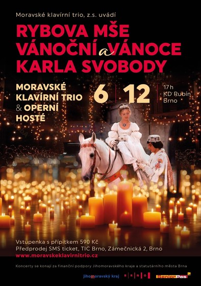 Plakát události Rybova mše vánoční a Vánoce Karla Svobody