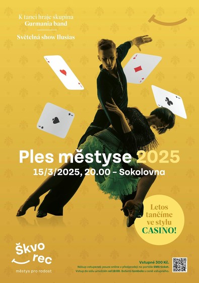 Plakát události Ples městyse Škvorec 2025