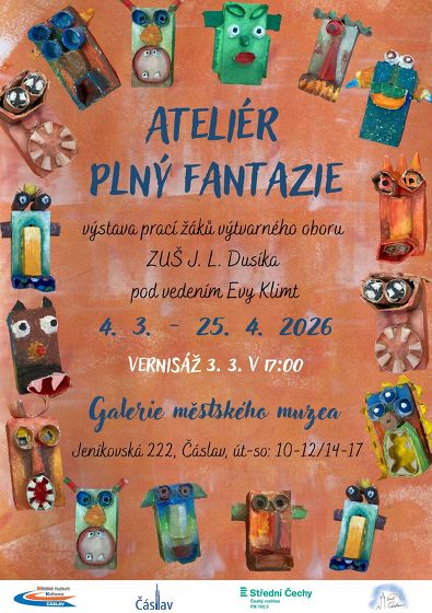 Plakát události Ateliér plný zábavy