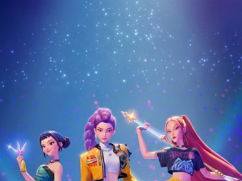 Plakát události Párty pro děti ve stylu K-Pop Demon Hunters