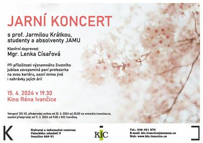 Plakát události Jarní koncert v Ivančicích
