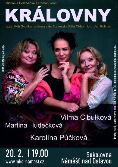 Plakát události Královny - divadlo