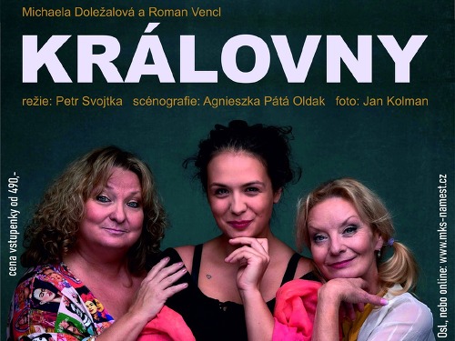 Plakát události Královny - divadlo