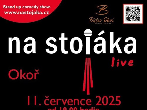 Plakát události Na stojáka live