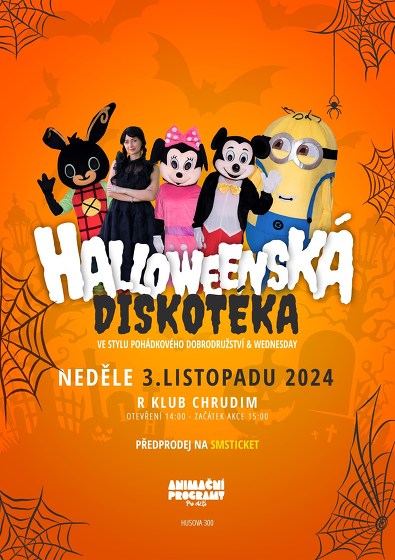Plakát události Halloweenská diskotéka
