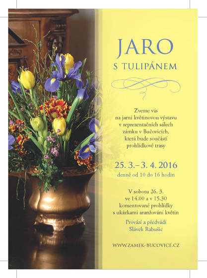 Plakát události Jaro s tulipánem 25. 3. - 3. 4. 2016
