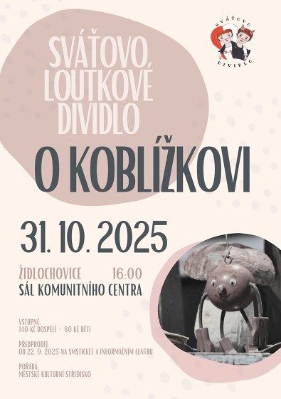 Plakát události Divadlo pro děti: O KOBLÍŽKOVI