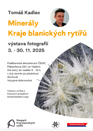 Plakát události Výstava fotografií Minerály Kraje blanických rytířů