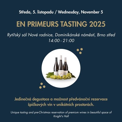 Plakát události EN PRIMEURS TASTING 2025