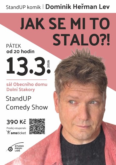 Plakát události StandUP - Jak se mi to stalo ?!