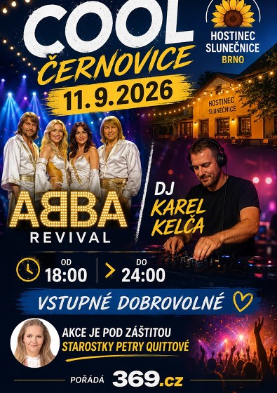 Plakát události COOL Černovice 2026