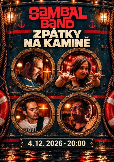 Plakát události Sambal Band: Zpátky na Kamině