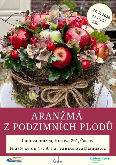 Plakát události Aranžmá z podzimních plodů