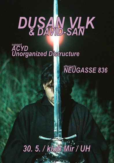 Plakát události Dušan Vlk na Míru