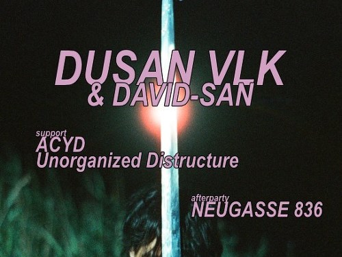 Plakát události Dušan Vlk na Míru