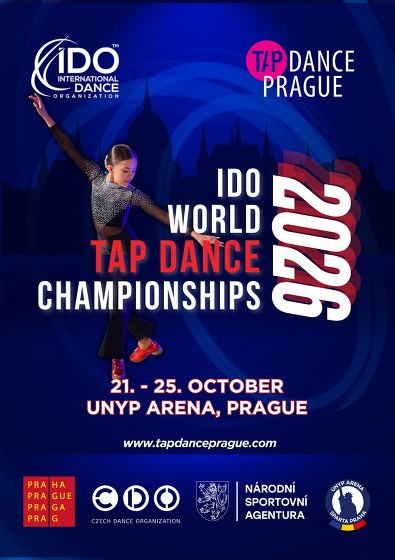 Plakát události IDO World Tap Dance Championships 2026