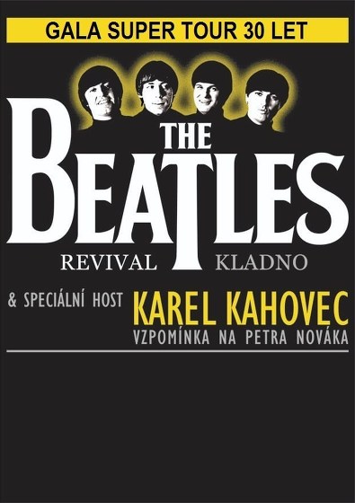 Plakát události The Beatles Revival + Karel Kahovec Doksy