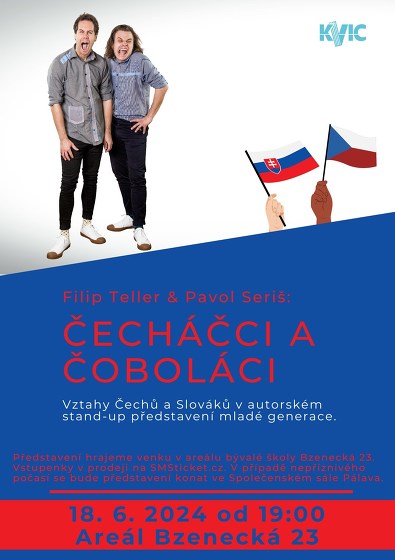 Plakát události Čecháčci a Čoboláci