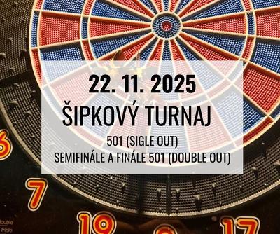 Plakát události Šipkový turnaj,Svitávka