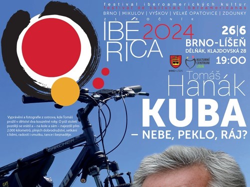 Plakát události IBÉRICA 2024 / Tomáš Hanák: Kuba - Nebe, peklo, ráj?