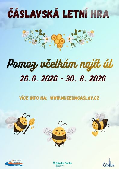 Plakát události Čáslavská letní hra