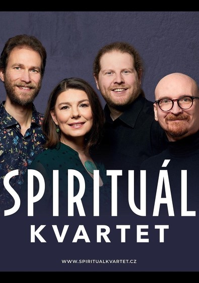 Plakát události Spirituál kvartet - Vánoční koncert