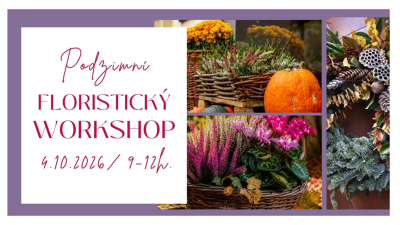 Plakát události Podzimní Floristický Workshop