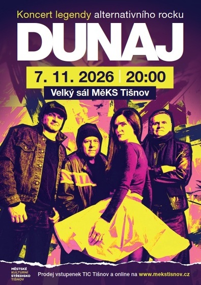 Plakát události Dunaj - koncert legendy alternativního rocku - 40 let na scéně!