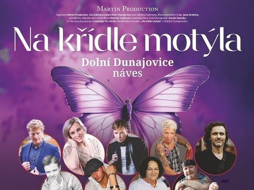 Plakát události Na křídle motýla