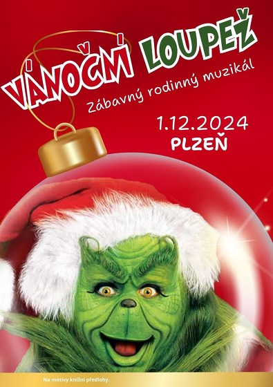 Plakát události VÁNOČNÍ LOUPEŽ I Plzeň