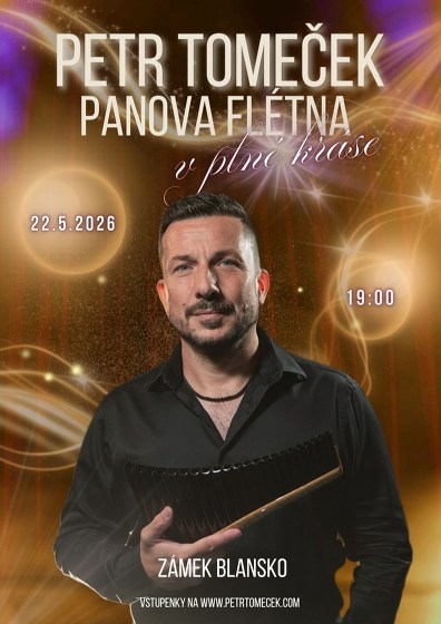 Plakát události Petr Tomeček / Panova flétna v plné kráse