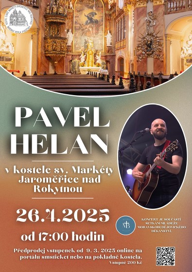 Plakát události Pavel Helan