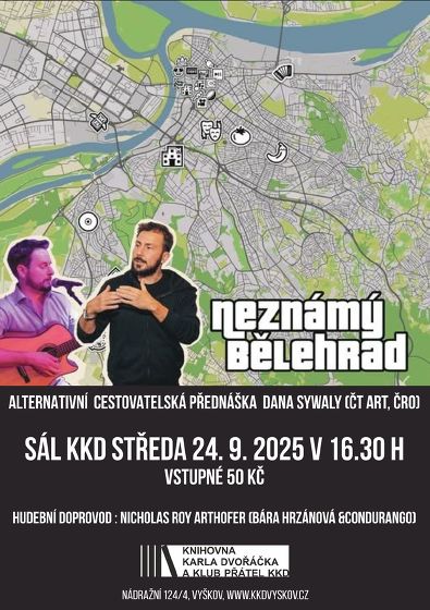 Plakát události Neznámý Bělehrad
