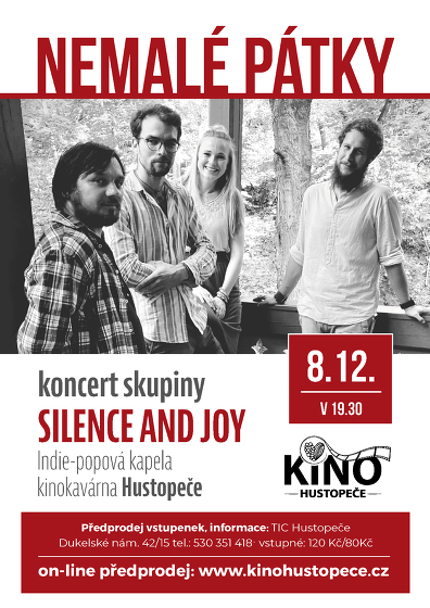 Plakát události Nemalé pátky v kinokavárně - Silence and Joy