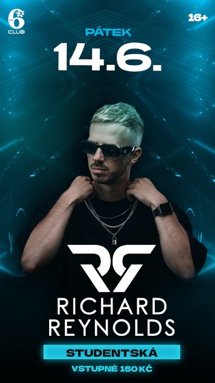 Plakát události Richard Reynolds | Club No.6