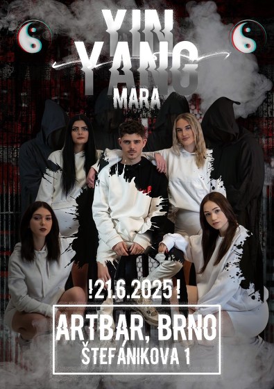 Plakát události Mara - Yin&Yang - křest alba