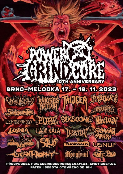 Plakát události Power Grindcore 10