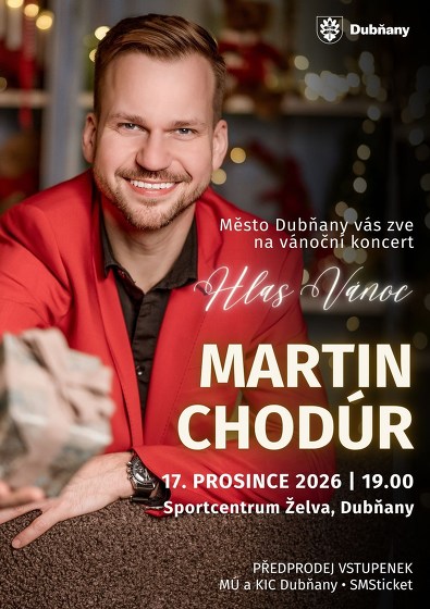 Plakát události MARTIN CHODÚR - HLAS VÁNOC