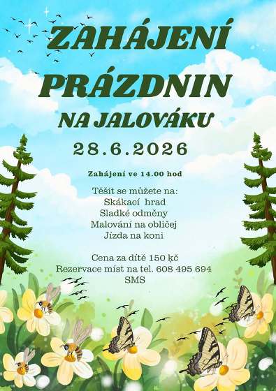 Plakát události Zahájení prázdnin na Jalováku
