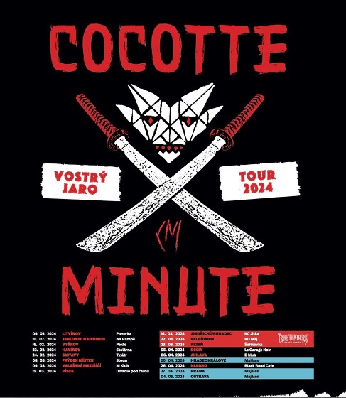 Plakát události Cocotte Minute - Vostrý Jaro TOUR 2024