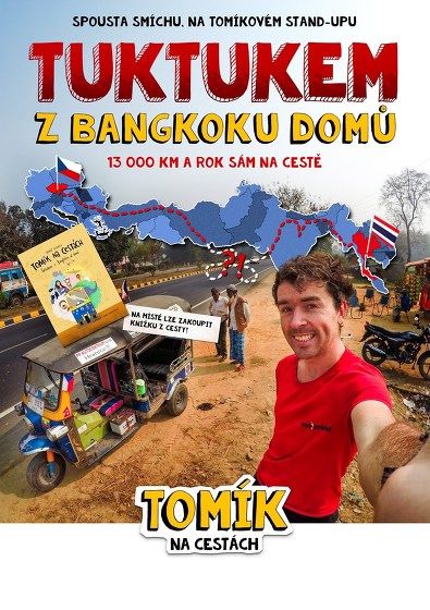 Plakát události Tomík na cestách – Tuktukem z Bangkoku domů