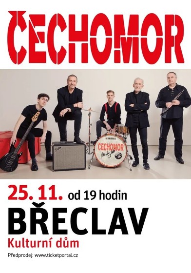 Plakát události Čechomor koncert